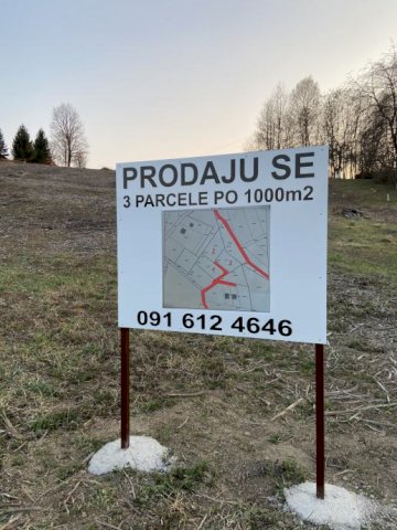 Građevinsko zemljište, Stubička Slatina, 1000 
