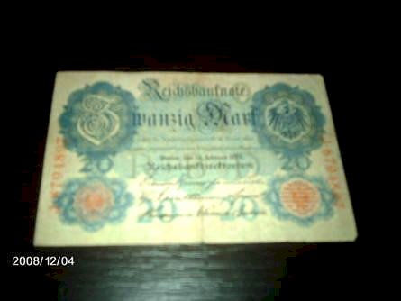 stara novčanica iz 1914