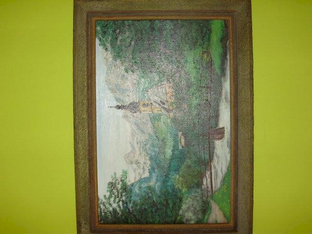 staro ulje na lesonitu