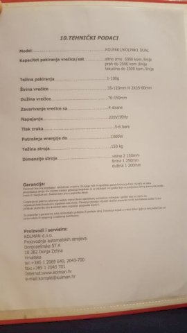 stroj za pakiranje