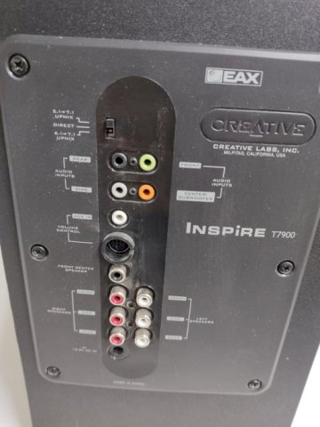 Kucno kino Creative Inspire T7900, zvucnici