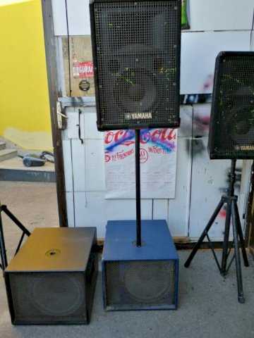 Yamaha zvučne kutije, Yamaha mikseta i Power Works