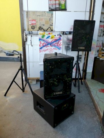 Yamaha zvučne kutije, Yamaha mikseta i Power Works